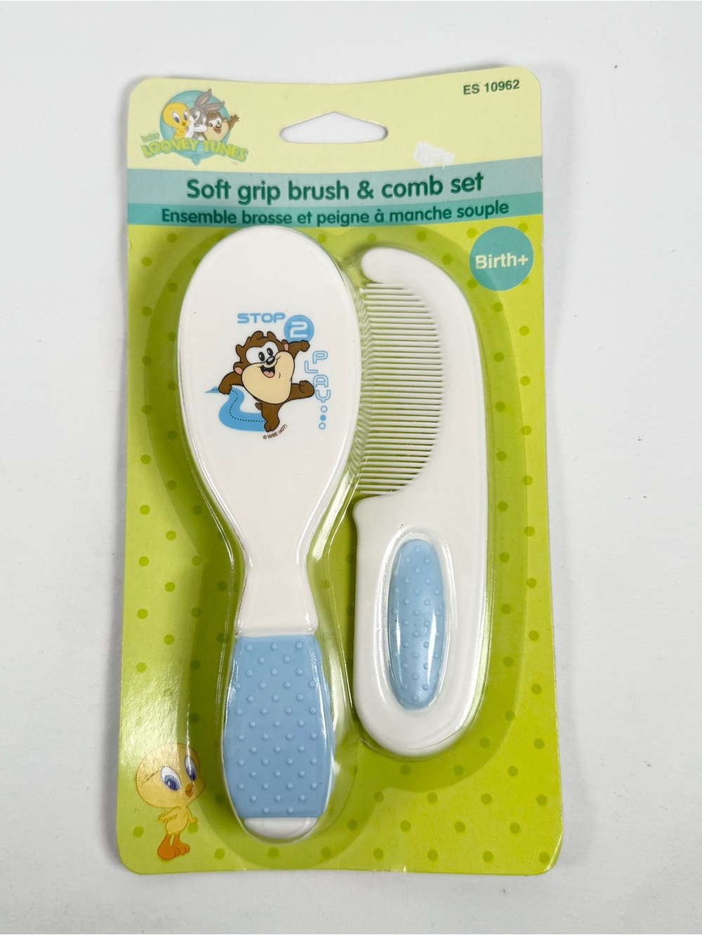 Warner Bros. Vintage Baby Looney Tunes Brush & Comb Set – NEW Sealed